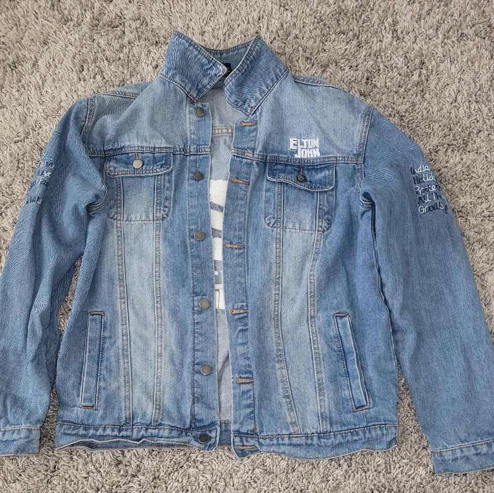 Jean Jacket (Elton John) sz XL